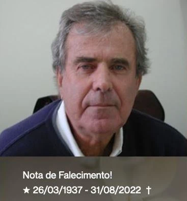 Nota de Falecimento - Prof.  Dr. José Carlos Lopes Prado