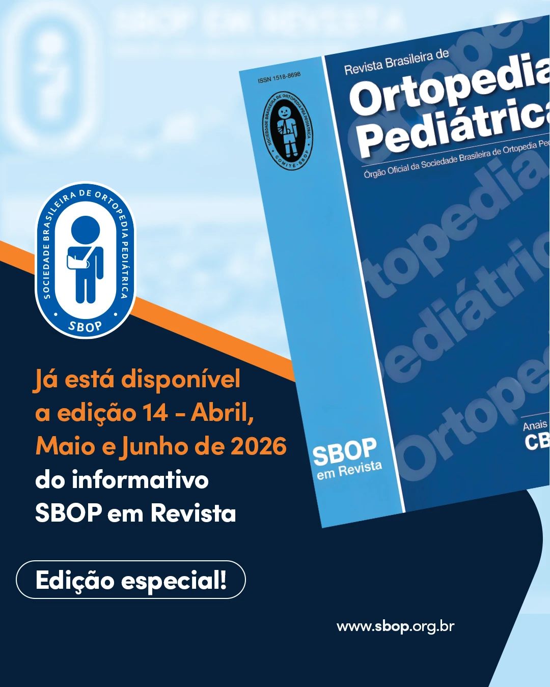 Informativo SBOP - Revista - Edição 14 - abril, maio e junho