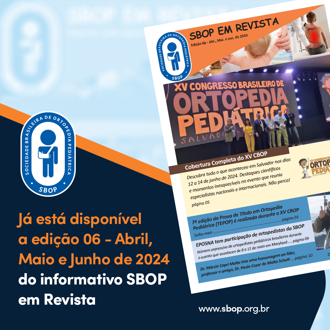 Capa da SBOP em Revista — edição 6