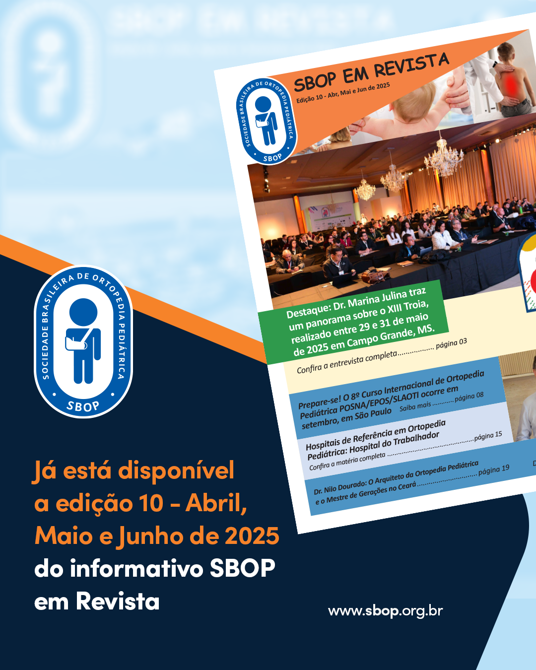 Capa da SBOP em Revista — edição 10