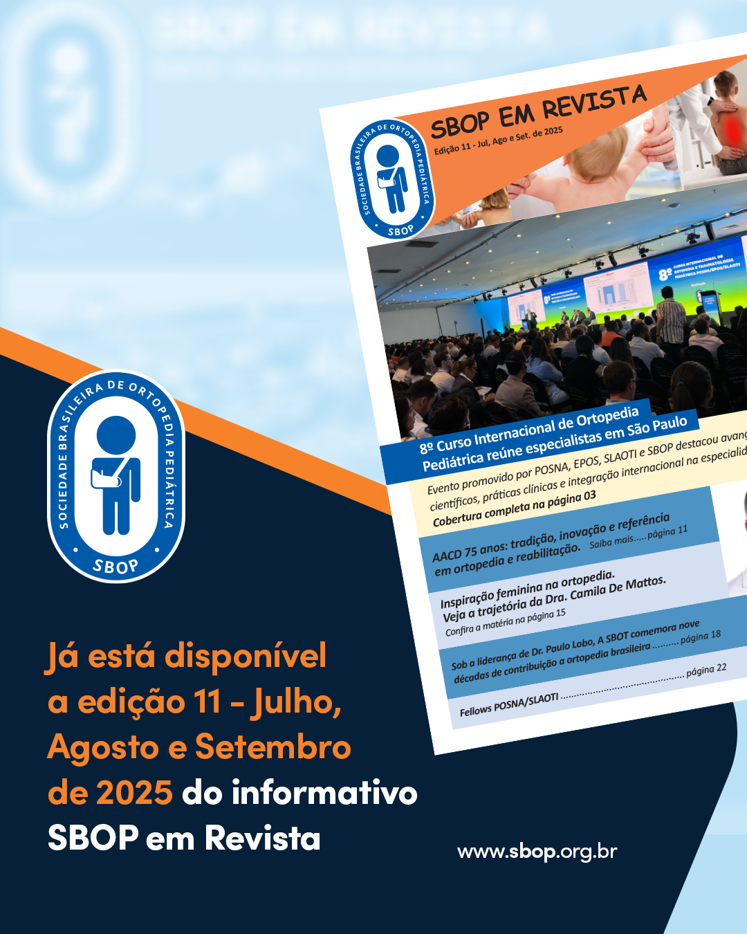 Capa da SBOP em Revista — edição 11