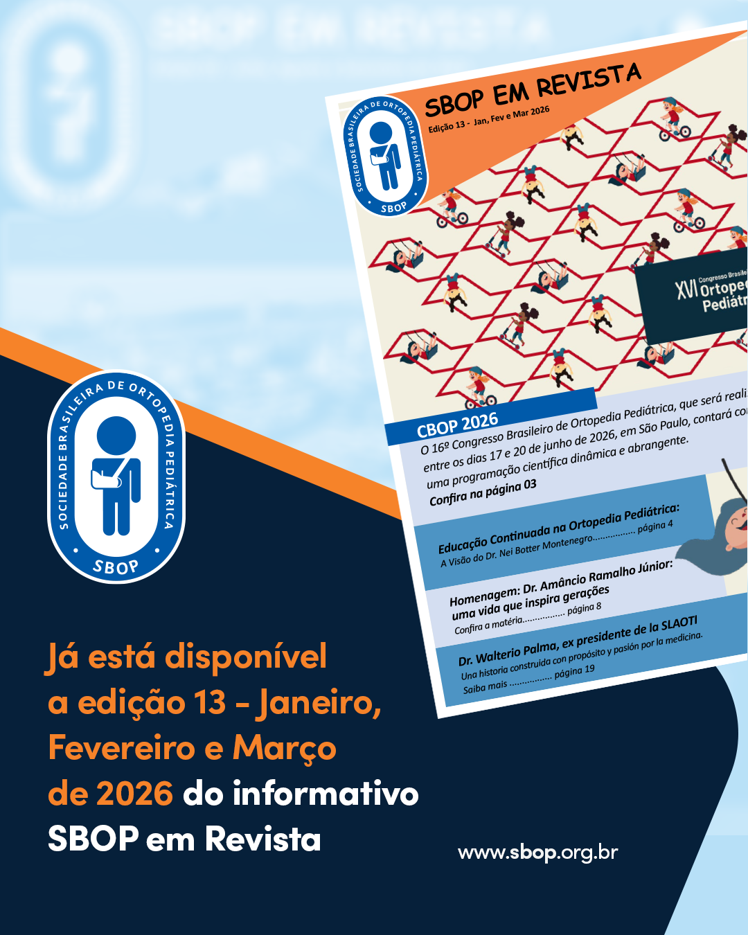 Capa da SBOP em Revista — edição 13